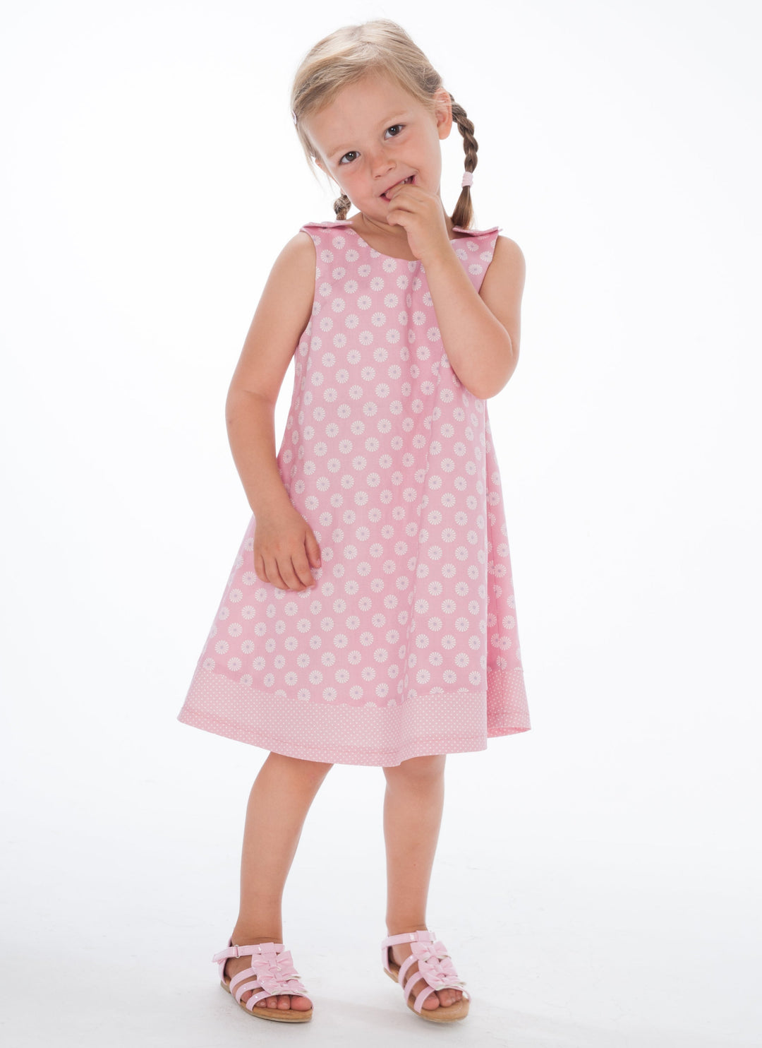 Sewing pattern sets girls' dress/romper Ebook pdf, ANTONIA, JULE and STEFFI from Patternforkids