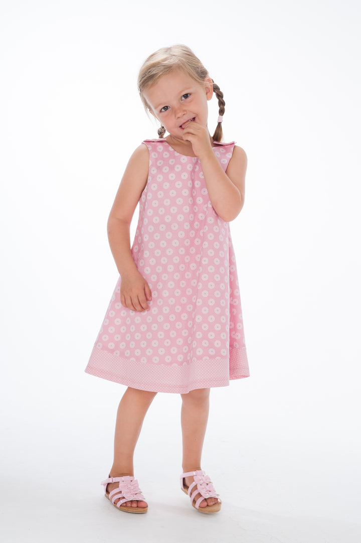 Schnittmuster Pinafore-Kleid für Mädchen JULE – 3 Varianten