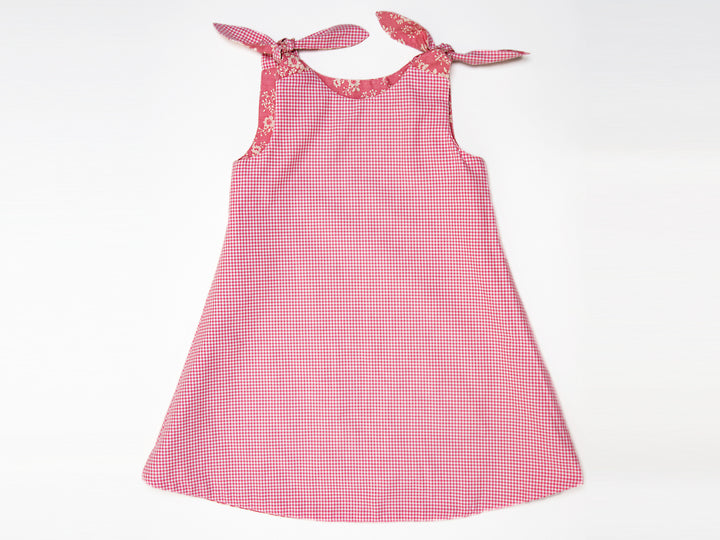 Girls' dress tunic with buttons sewing pattern Ebook PDF STEFFI + SIENA