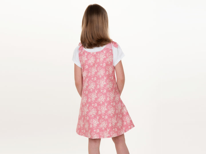 Schnittmuster Pinafore-Kleid für Mädchen JULE – 3 Varianten
