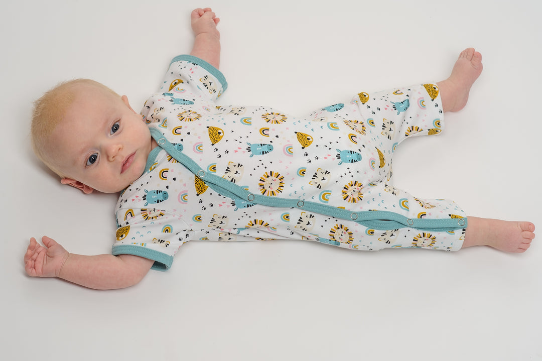 Baby Romper Sewing Pattern PDF – Long Sleeve, Simple Design – Newborn Outfit Sewing – Sewing Pattern Download – Perfect as a Baby Gift LEON