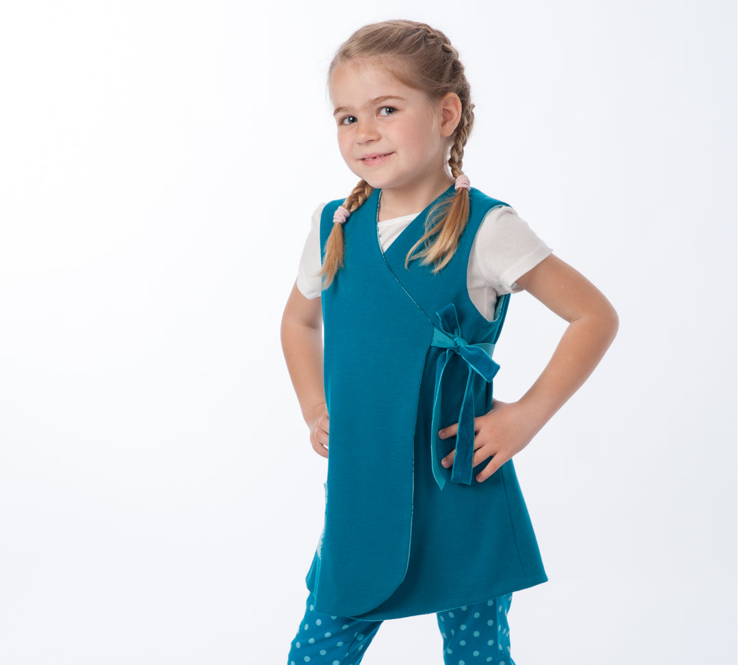 Schnittmuster Set Wickelkleid Wendejacke
