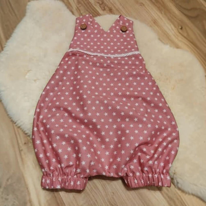 Baby Overall PDF Schnittmuster PHIL ARTURO – Sommeroverall & Latzhose 50/56–86/92