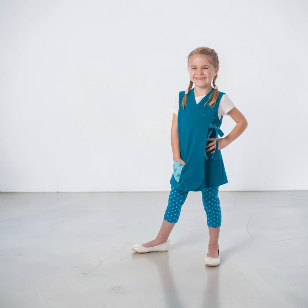 Tunika und Leggings Set MARIE und BIBI Schnittmuster Ebook pdf Schnittmuster PDF Ebook download Patternforkids