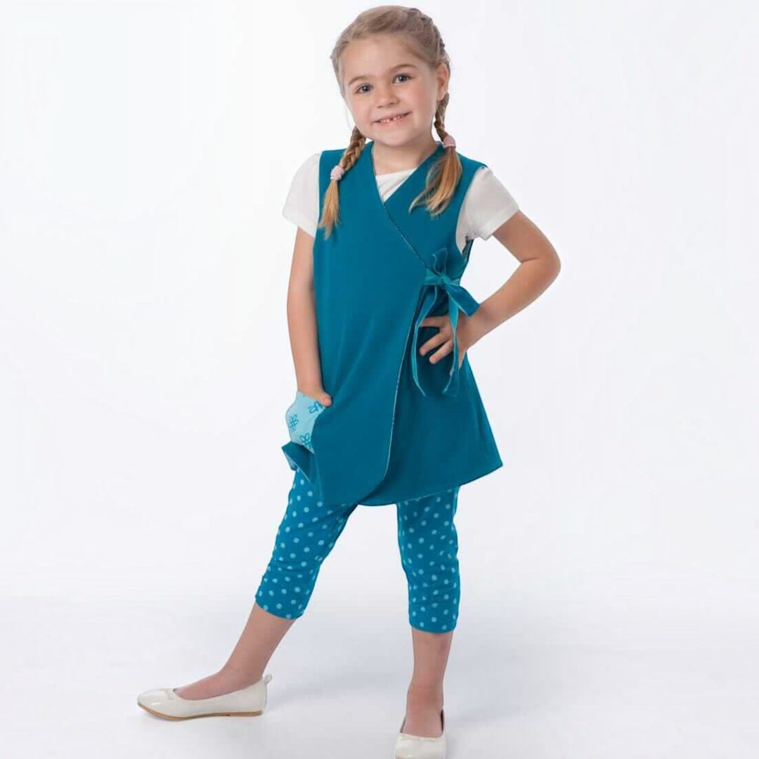 Tunika und Leggings Set MARIE und BIBI Schnittmuster Ebook pdf Schnittmuster PDF Ebook download Patternforkids