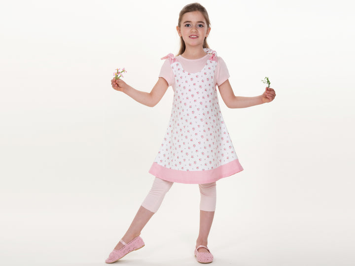 Sewing pattern girls' dress Ebook pdf ANTONIA by Patternforkids