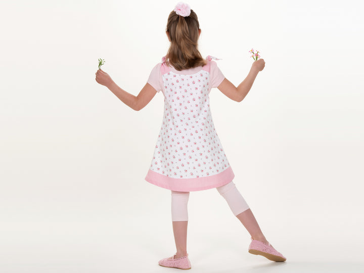 Sewing pattern girls' dress Ebook pdf ANTONIA by Patternforkids