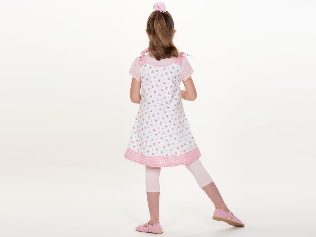 Sewing pattern girls' dress Ebook pdf ANTONIA by Patternforkids