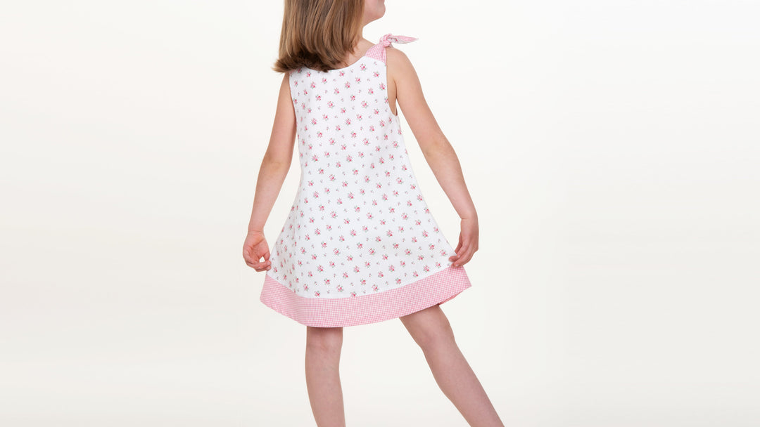 Sewing pattern girls' dress Ebook pdf ANTONIA by Patternforkids