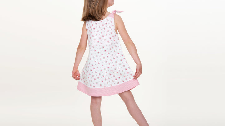Sewing pattern girls' dress Ebook pdf ANTONIA by Patternforkids