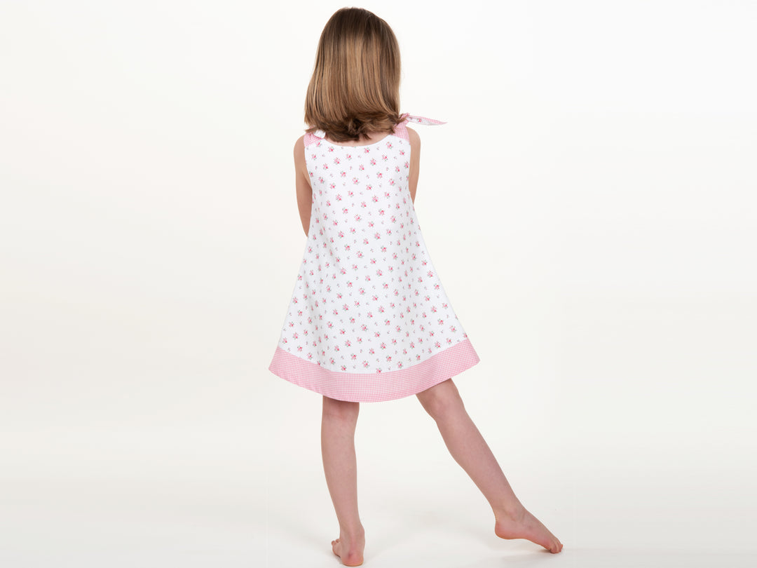 Sewing pattern girls' dress Ebook pdf ANTONIA by Patternforkids