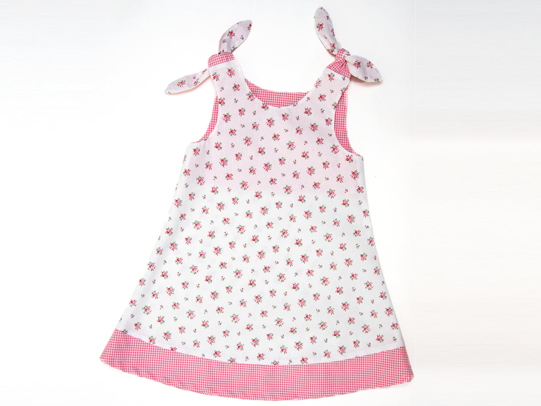 Sewing pattern girls' dress Ebook pdf ANTONIA by Patternforkids